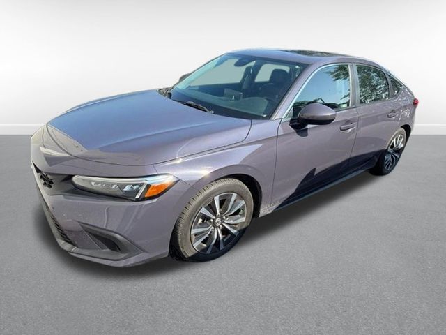 Smokey Mauve Pearl 2024 Honda Civic Hatchback Hatchback Front-Wheel Drive Continuously Variable Transmission