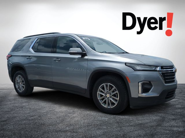 Sterling Gray Metallic 2023 Chevrolet Traverse SUV / Crossover Four-Wheel Drive 9-Speed Automatic