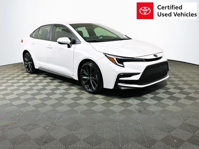 Pearl 2026 Toyota Corolla Sedan Front-Wheel Drive Continuously Variable Transmission