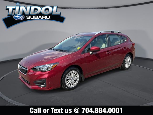 Venetian Red Pearl 2017 Subaru Impreza 2.0i Premium Hatchback Hatchback All-Wheel Drive Continuously Variable Transmission