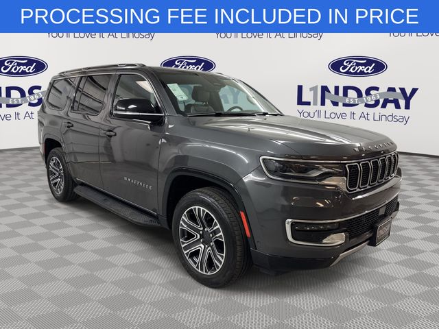 Baltic Gray Metallic Clearcoat 2024 Jeep Wagoneer Series II 4WD SUV / Crossover Four-Wheel Drive 8-Speed Automatic