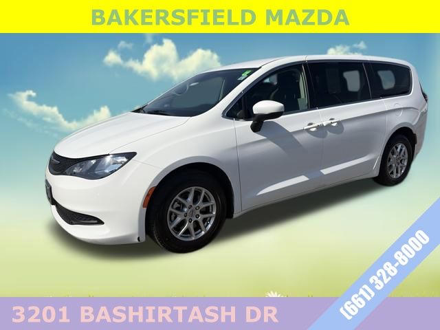 Bright White Clearcoat 2023 Chrysler Voyager LX FWD Minivan Front-Wheel Drive 9-Speed Automatic