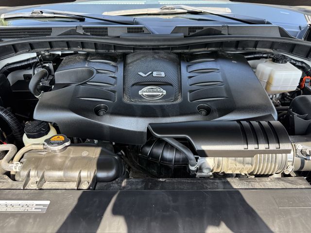 2024 Nissan Armada SV White at Texan Dodge Chrysler Jeep Ram