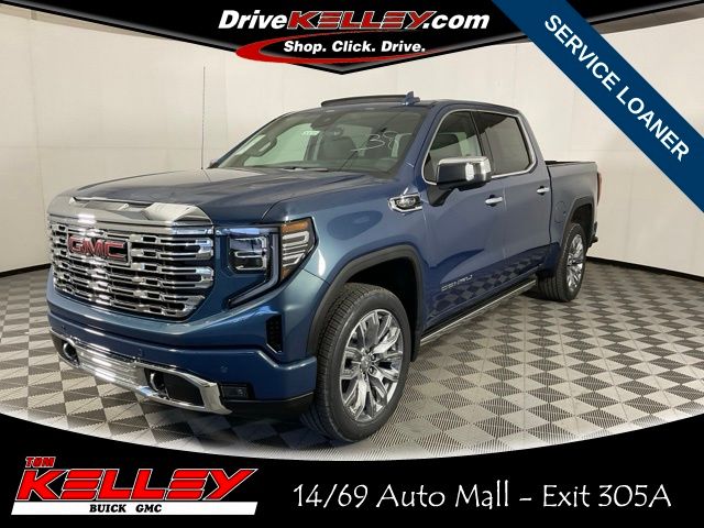 Downpour Metallic 2026 GMC Sierra 1500 Denali Crew Cab 4WD Pickup Truck Four-Wheel Drive Automatic