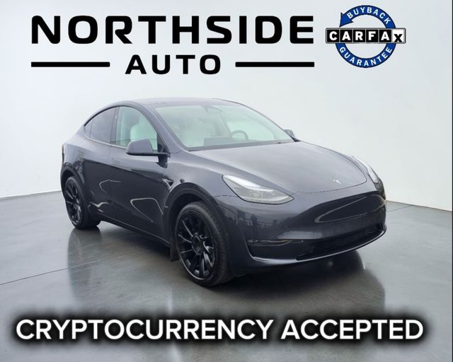 Stealth Gray 2024 Tesla Model Y Long Range AWD SUV / Crossover All-Wheel Drive 1-Speed Automatic