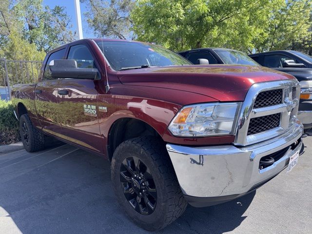 Delmonico Red Pearlcoat 2016 RAM 3500 Tradesman Crew Cab 4WD Pickup Truck Four-Wheel Drive 6-Speed Automatic