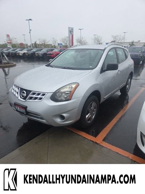 Brilliant Silver 2014 Nissan Rogue Select S SUV / Crossover Front-Wheel Drive Continuously Variable Transmission