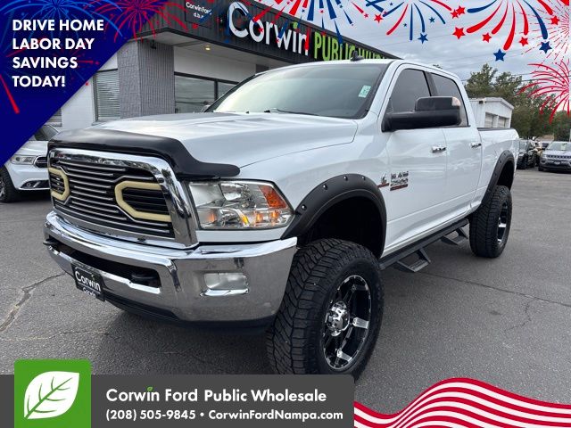 Bright White Clearcoat 2013 RAM 2500 Pickup Truck Four-Wheel Drive 6-Speed Automatic