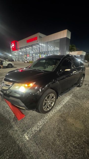 Formal Black 2007 Acura MDX SUV / Crossover All-Wheel Drive 5-Speed Automatic