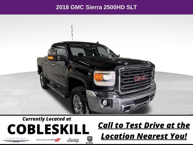 Onyx Black 2018 GMC Sierra 2500HD Pickup Truck Four-Wheel Drive 6-Speed Automatic Overdrive
