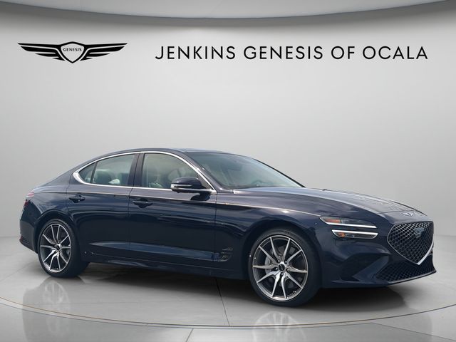 Capri Blue 2026 Genesis G70 Sedan Rear-Wheel Drive 8-Speed Automatic