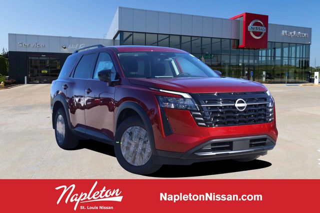 Red (Scarlet Ember Tintcoat) 2026 Nissan Pathfinder SV 4WD SUV / Crossover All-Wheel Drive 9-Speed Automatic
