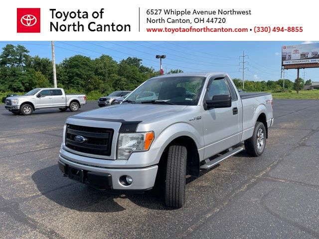 Ingot Silver 2014 Ford F-150 Pickup Truck Four-Wheel Drive 6-Speed Automatic