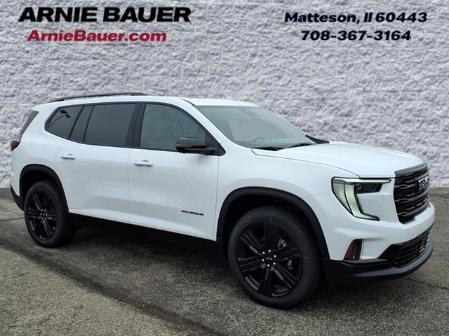 Summit White 2026 GMC Acadia Elevation AWD SUV / Crossover Four-Wheel Drive 8-Speed Automatic