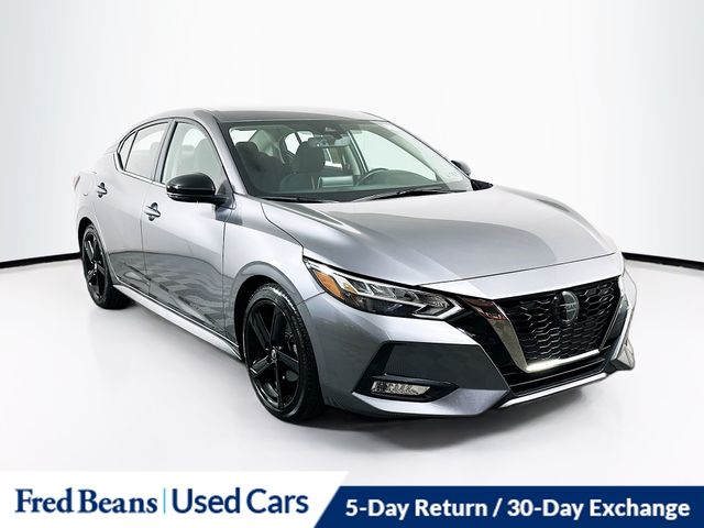 Gray (Gun Metallic) 2023 Nissan Sentra SR FWD Sedan Front-Wheel Drive Continuously Variable Transmission