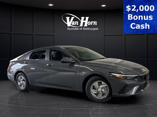 Ecotronic Gray 2026 Hyundai Elantra Sedan Front-Wheel Drive Continuously Variable Transmission