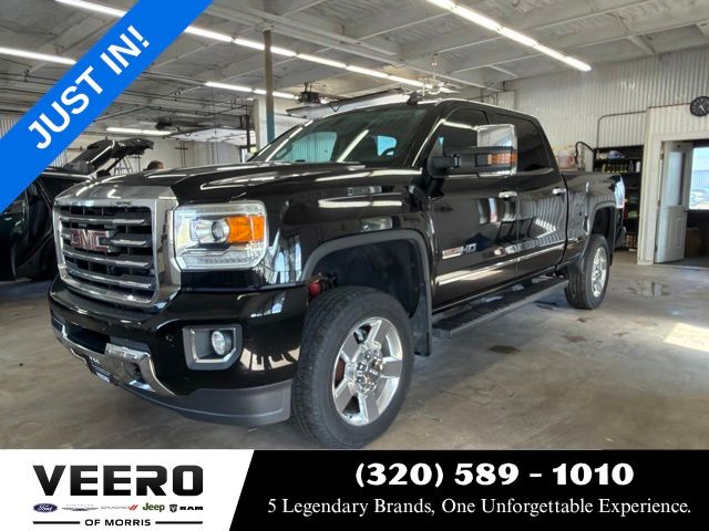 Onyx Black 2016 GMC Sierra 2500HD Pickup Truck Four-Wheel Drive 6-Speed Automatic Overdrive