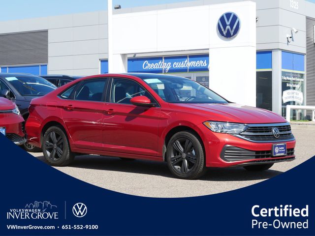 Kings Red Metallic 2023 Volkswagen Jetta 1.5T SE FWD Sedan Front-Wheel Drive 8-Speed Automatic