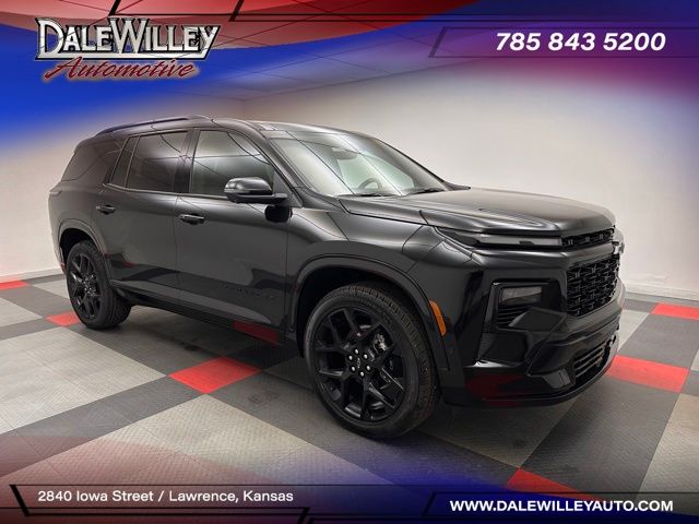 Black Metallic 2026 Chevrolet Traverse SUV / Crossover Front-Wheel Drive 8-Speed Automatic