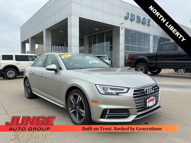 Florett Silver Metallic 2017 Audi A4 2.0T quattro Prestige AWD Sedan All-Wheel Drive 7-Speed Automatic