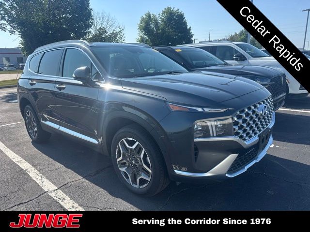Portofino Gray 2023 Hyundai Santa Fe SUV / Crossover All-Wheel Drive Automatic