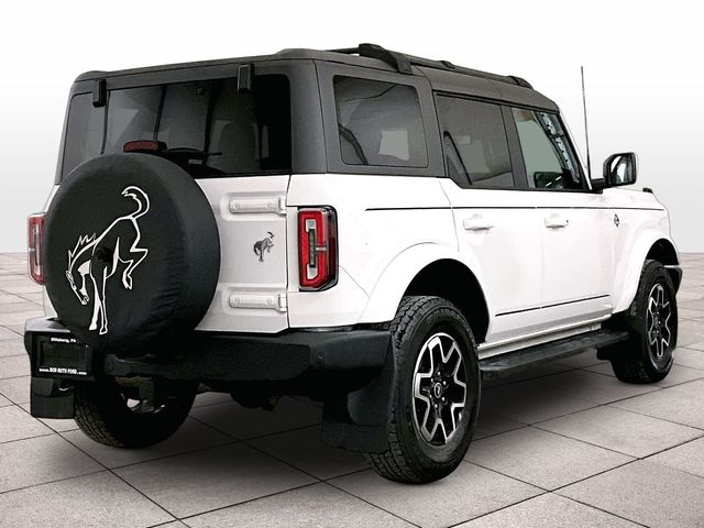 2023 Ford Bronco Outer Banks White at Phil Fitts Ford