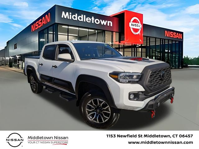Ice Cap 2023 Toyota Tacoma TRD Sport Double Cab 4WD Pickup Truck Four-Wheel Drive 6-Speed Automatic