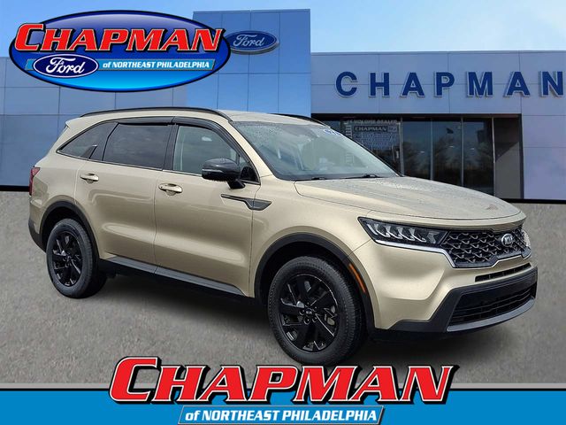 Brown (Crystal Beige) 2021 Kia Sorento S AWD SUV / Crossover All-Wheel Drive 8-Speed Automatic