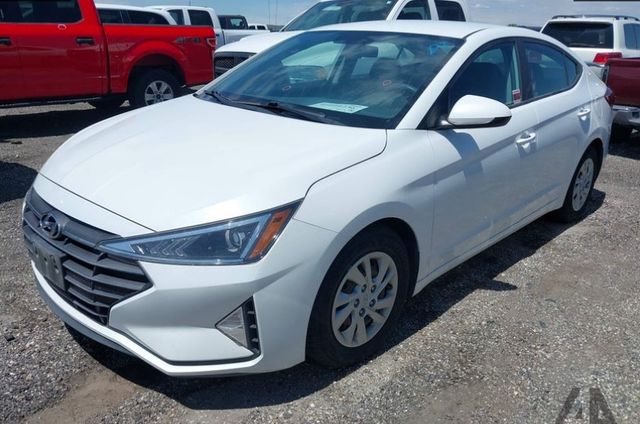 Quartz White Pearl 2019 Hyundai Elantra Sedan Front-Wheel Drive 6-Speed Automatic