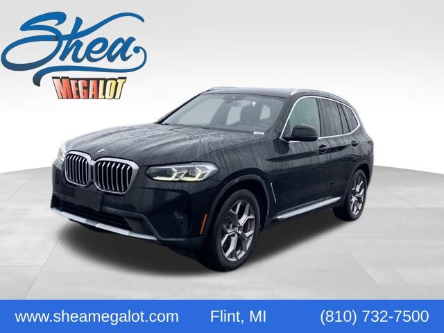 Black 2022 BMW X3 xDrive30i AWD SUV / Crossover All-Wheel Drive 8-Speed Automatic