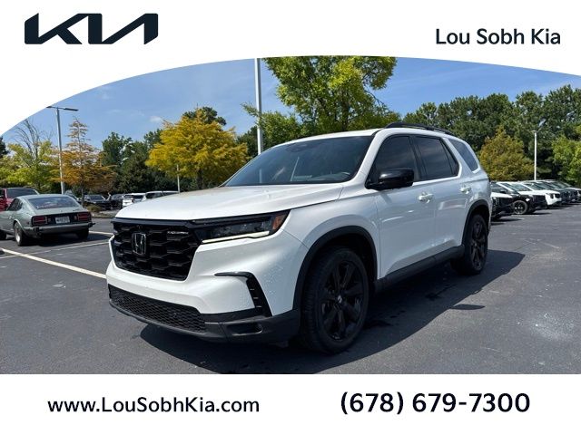 Platinum White Pearl 2025 Honda Pilot SUV / Crossover All-Wheel Drive Automatic