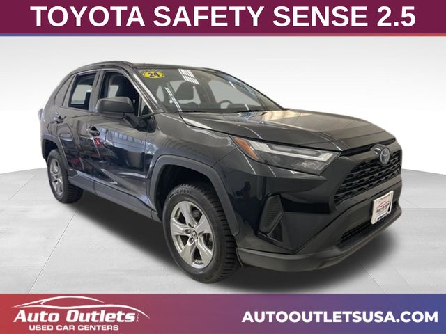Midnight Black Metallic 2024 Toyota RAV4 Hybrid SUV / Crossover All-Wheel Drive Continuously Variable Transmission