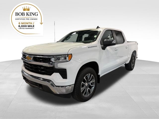 Summit White 2024 Chevrolet Silverado 1500 Pickup Truck Four-Wheel Drive 8-Speed Automatic