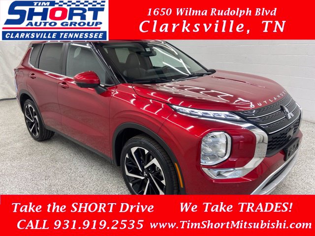 Red Diamond 2024 Mitsubishi Outlander SUV / Crossover All-Wheel Drive Continuously Variable Transmission