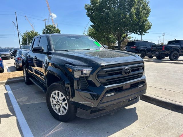 Black 2024 Toyota Tacoma Pickup Truck Four-Wheel Drive 8-Speed Automatic