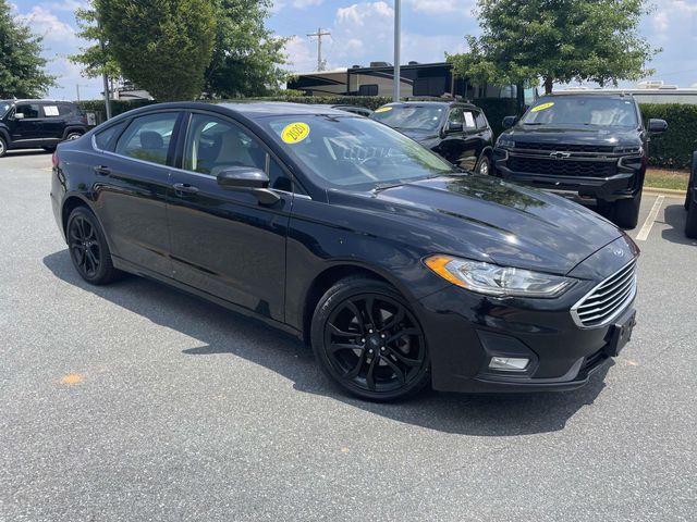 Black Metallic 2020 Ford Fusion Sedan Front-Wheel Drive 6-Speed Automatic