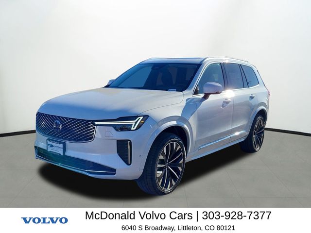 Crystal White 2025 Volvo XC90 B5 Plus Bright Theme 7-Passenger AWD SUV / Crossover All-Wheel Drive Automatic