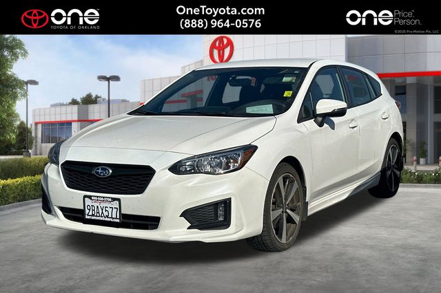 Crystal White Pearl 2019 Subaru Impreza 2.0i Sport Hatchback AWD Hatchback All-Wheel Drive Continuously Variable Transmission