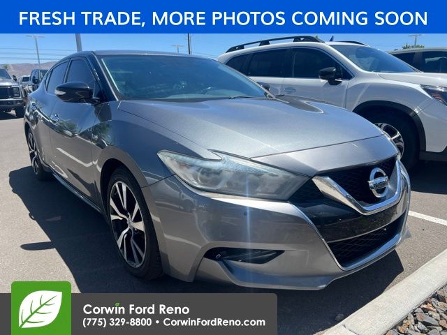 Gray (Gun Metallic) 2018 Nissan Maxima SV FWD Sedan Front-Wheel Drive Continuously Variable Transmission