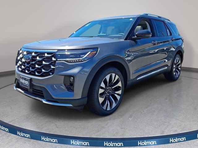 Carbonized Gray Metallic 2026 Ford Explorer SUV / Crossover All-Wheel Drive Automatic