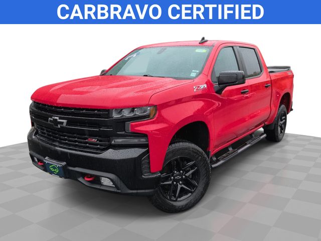 Red Hot 2019 Chevrolet Silverado 1500 Pickup Truck Four-Wheel Drive 8-Speed Automatic