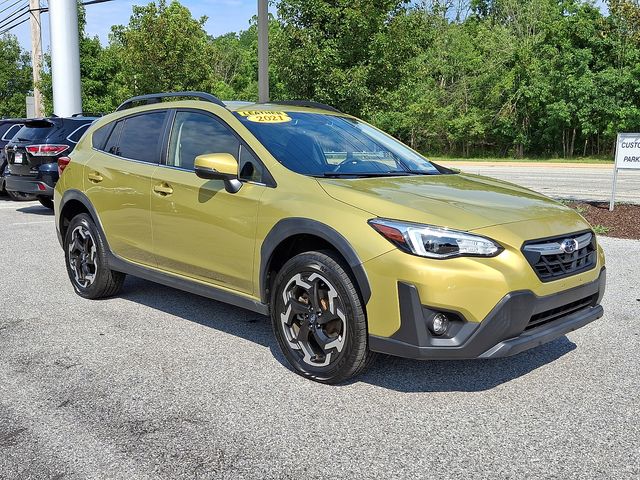 2021 Subaru Crosstrek Limited Yellow at Subaru and VW of Moon Township