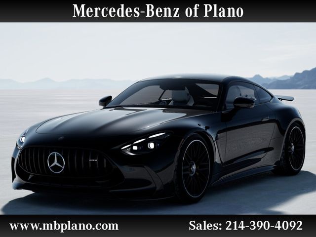 Obsidian Black Metallic 2026 Mercedes-Benz AMG GT Coupe All-Wheel Drive 9-Speed Automatic