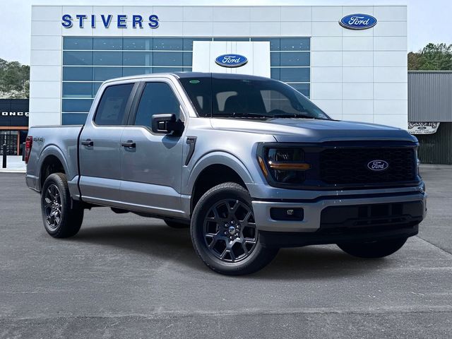 Silver Metallic 2026 Ford F-150 STX 4dr SuperCrew 4WD Pickup Truck Four-Wheel Drive Automatic