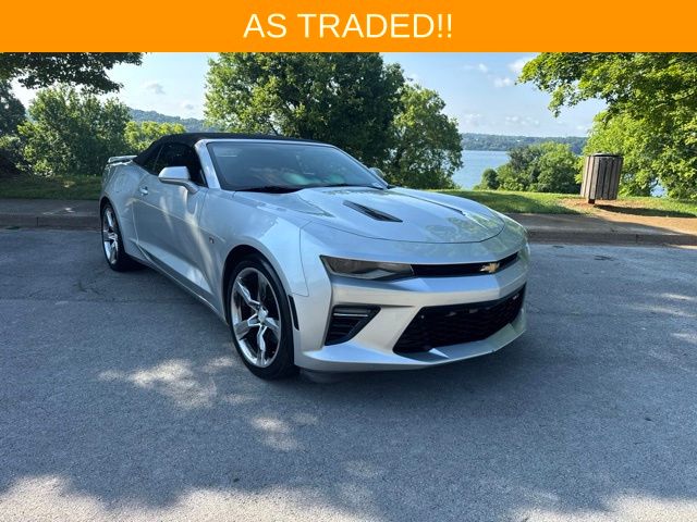 Silver Ice Metallic 2017 Chevrolet Camaro Convertible Rear-Wheel Drive 8-Speed Automatic