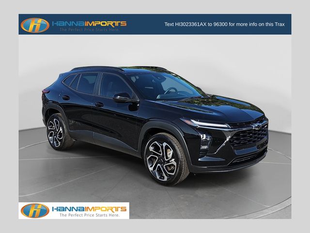 Mosaic Black Metallic 2025 Chevrolet Trax SUV / Crossover Front-Wheel Drive 6-Speed Automatic