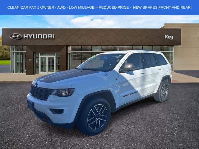 Bright White Clearcoat 2021 Jeep Grand Cherokee SUV / Crossover Four-Wheel Drive 8-Speed Automatic