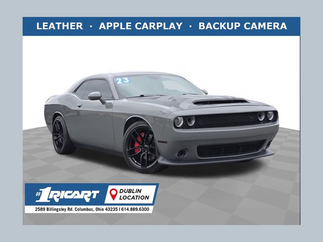 Destroyer Gray Clearcoat 2023 Dodge Challenger Coupe Rear-Wheel Drive 8-Speed Automatic