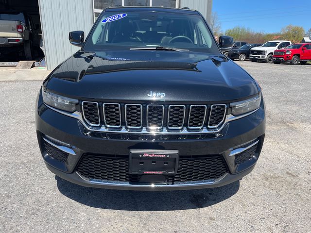2023 Jeep Grand Cherokee 4xe - Diamond Black Crystal Pearlcoat exterior view 2