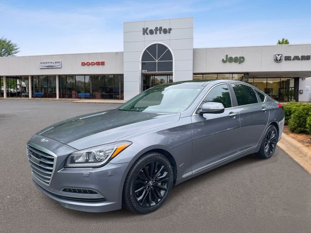 Empire State Gray 2015 Hyundai Genesis Sedan 8-Speed Automatic
